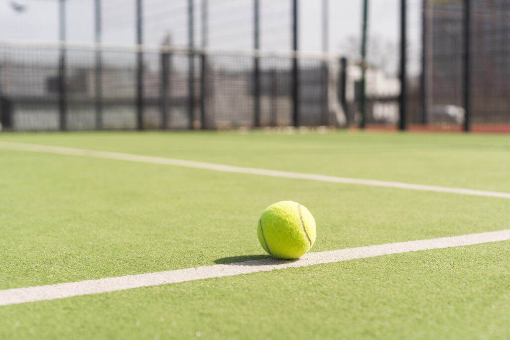 High-durability ball stop fencing and netting installed at a sports facility in Coventry.