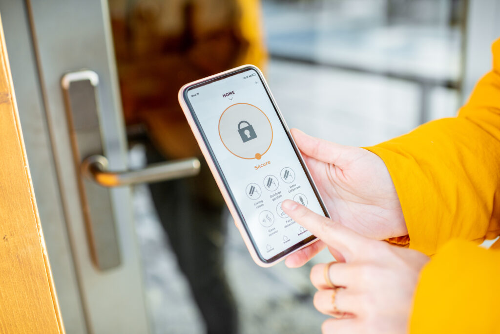 Cloud-based access control system for commercial buildings allowing remote site management and entry log updates without on-site servers.