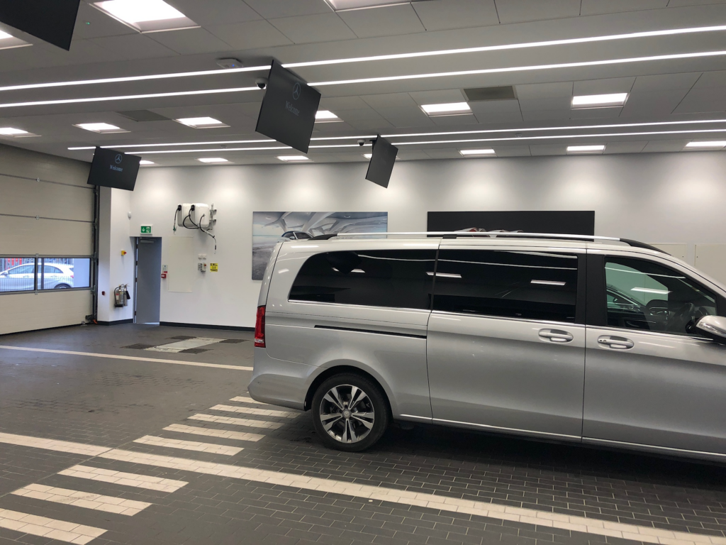 Impact-rated garage entry system by Currant Live, providing a secure environment for vehicles with 24/7 remote monitoring and access control.