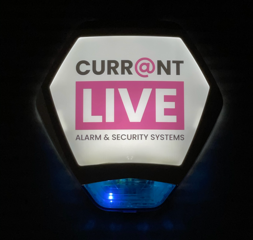 Professional commercial intruder alarm installation by Currainlive for business premises in Coventry and surrounding West Midlands areas.